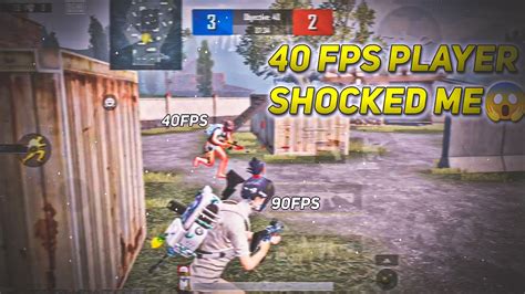 40 FPS Player Shocked Me 4K TDM Challenge 1v1 Only Hipfire No Scop