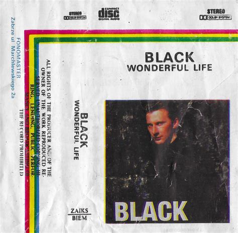 Black – Wonderful Life (Cassette) - Discogs