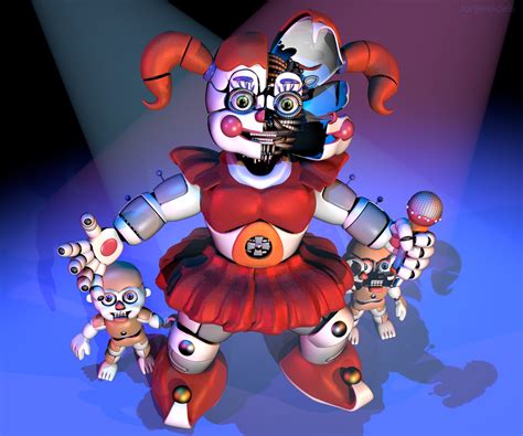 Circus Baby Alternate Render Rfivenightsatfreddys