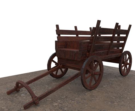 Medieval Carriage 3D Model - TurboSquid 1967960