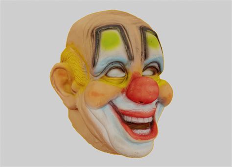 ArtStation - slipknot clown mask - detailed scan | Resources