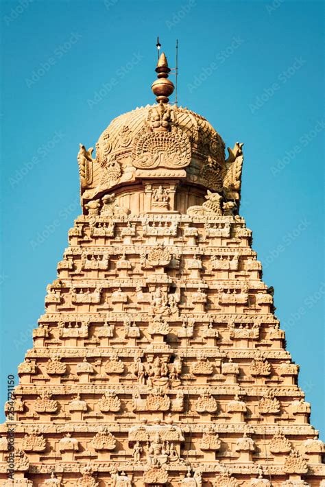 Thanjavur Temple Stock Photo | Adobe Stock