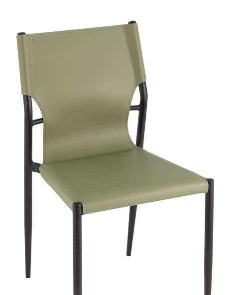 Стул обеденный west светло-зеленый (Stoolgroup) зеленый экокожа ...