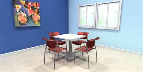 Office Cafeteria Furniture Employee Lunchroom Tables And Chairs Joyce