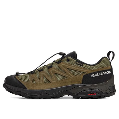 Мужские кроссовки Salomon X Ward Leather GORE-TEX 471822 Olive купить в ...