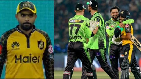 Psl 2023 दूसरे क्वालीफायर मैच में शाहीन अफरीदी ने Babar Azam को पछाड़ा