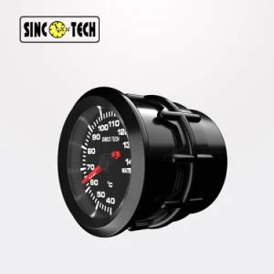 Sinco Tech Do6384 Car 52mm Water Temperature Gauge Motor Meter Auto