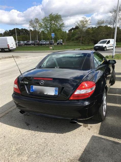 MERCEDES CLASSE SLK R171 200 K 163 ch Edition coupé cabriolet Noir