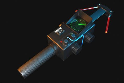 Pke Meter Ghostbusters 3d Model