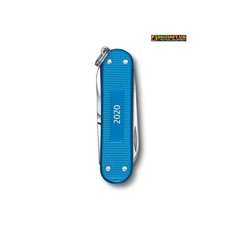 Vendita Online Victorinox Classic Alox Steel Aqua Blue Limited Edition