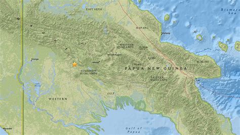 7 5 Magnitude Earthquake Strikes Papua New Guinea Usgs — Rt World News