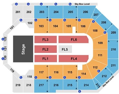 Toyota Arena Seating Chart Ontario