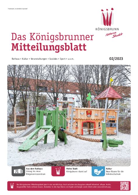 Stadt K Nigsbrunn Mitteilungsblatt