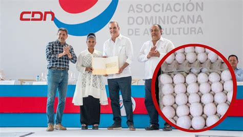 Abinader Entrega Subsidios A Productores De Huevos