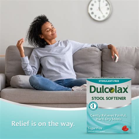 Dulcolax Stool Softener Liquid Gels Ct Gentle Relief