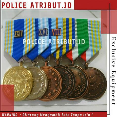 Jual Satya Lencana Mendali PDU Set TNI 8 16 24 Tahun Seroja Dharma Nusa