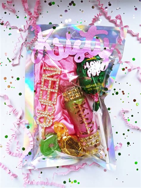 Cute Lip Gloss Bundle Candy Personalized Lip Gloss Set Pink Etsy