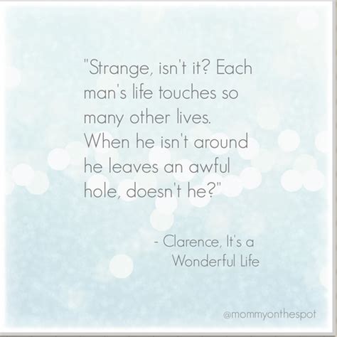 Its A Wonderful Life Clarence Quotes. QuotesGram