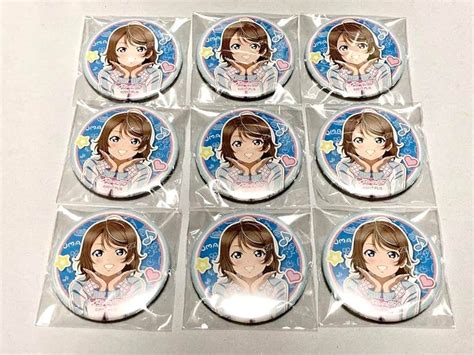 ラブライブ サンシャイン Aqours 渡辺曜 Yyy わいわいわい 缶バッジ