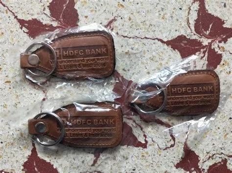 Brown Leather Promotional Keychains Keychain At Rs 8 Piece In Ambur