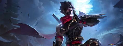 Ninja 'Hayabusa' Rework | Mobile Legends: Bang Bang (MLBB) 4K wallpaper ...