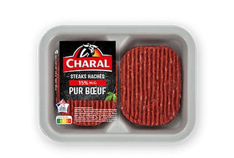 Steak Hach Pur Boeuf Mg Charal X G Bam Courses