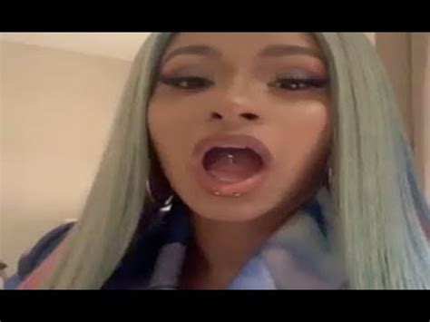 Cardi B Tongue Memes