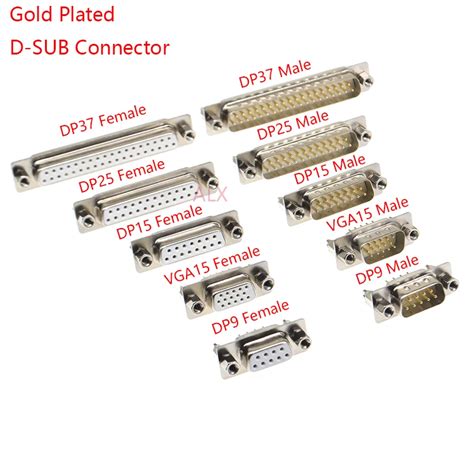 Db25 Male Female Connector Connector Db25 Sub Female Db25 Female