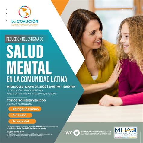 La Coalición te invita a participar en la charla Reducción del estigma