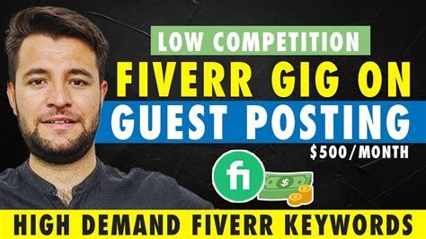 How To Create An Effective Gig On Fiverr On Guest Posting Low