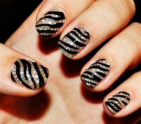 Zebra Print Nails Step by Step Tutorial 2020 | How to do Nail Art Guide ...