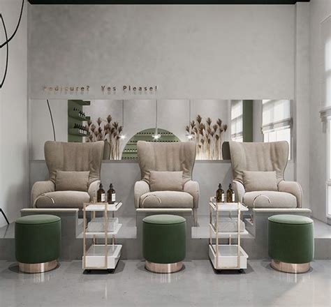 spa pedicure  manicure services modern pedicure room design