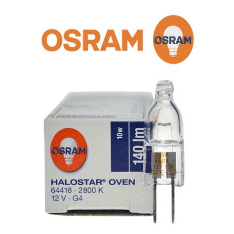 Osram G W V Halostar Oven Bulb Made In Germany Shopee