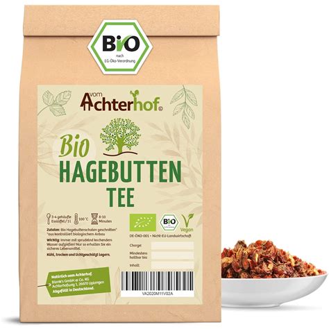 Hagebuttentee BIO Lose 100g Hagebuttenschalen Geschnitten