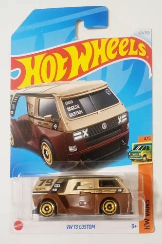 Vw T Custom Hw Vans Hot Wheels Chocolate Parcelamento Sem Juros