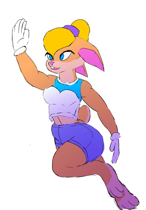 111580 Safe Artist Jesterkatz Furbooru Exclusive Lola Bunny