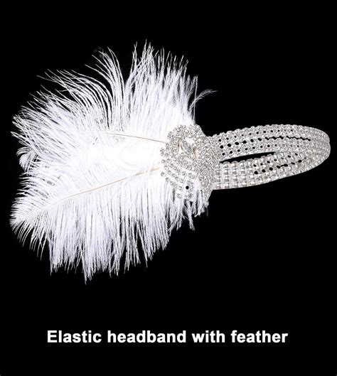 1920s Feather Headband