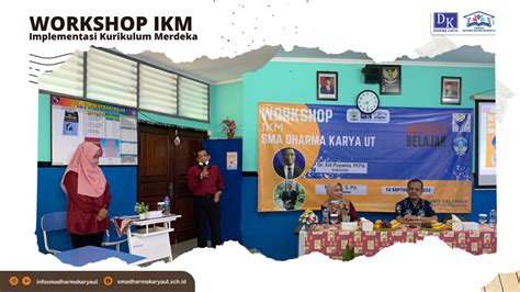 Workshop Implementasi Kurikulum Merdeka Sma Dharma Karya Ut