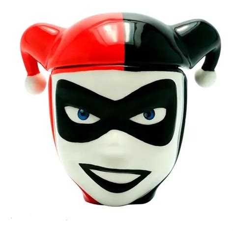 Tazón Mug 3d Harley Quinn Original Dc Comics Surfnet Store Cuotas