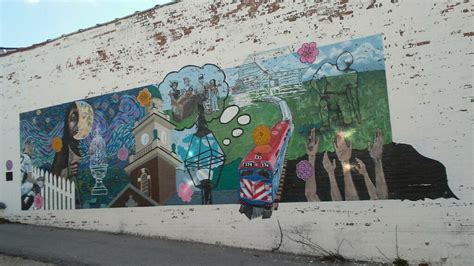 It S About Time Mural In Downtown Glen Ellyn Il Flickr