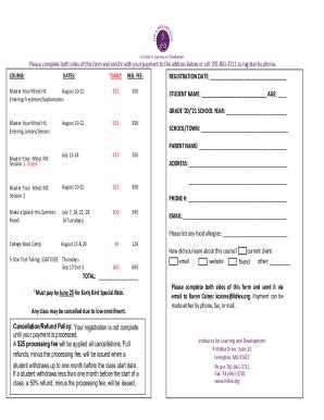 Fillable Online Please Complete Both Sides Of This Form And Send It