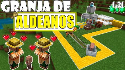 GRANJA De ALDEANOS MINECRAFT Bedrock 1 21 YouTube