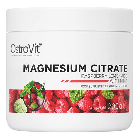 Ostrovit Magnesium Citrate G Raspberry Lemonade With Mint