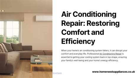 Ppt Reliable Air Conditioning Repair Services By Homeneedsappliances