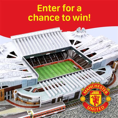 WIN Manchester United Old Trafford Stadium 3D Puzzle Manchester