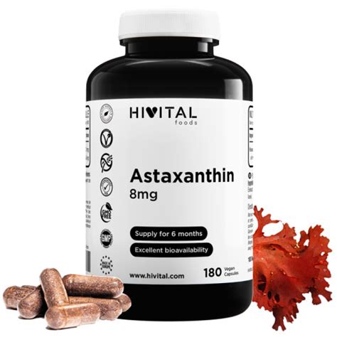 Astaksantin kapsule kompleks - naj cena - HiVital - spletna prodaja Kanabi