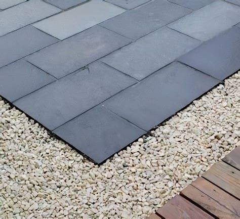 Black Limestone Sawn Edge Calibrated M Pack Cheshire