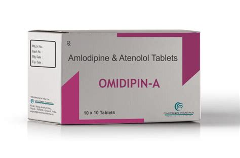 Amlodipine And Atenolol Tablets At Best Price In Surat Id