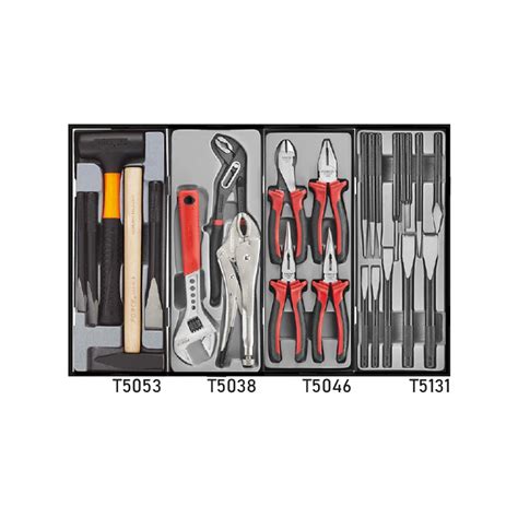 Red 8 Drawer Trolley With 286pc Tools ToolsTechnics Gereedschap