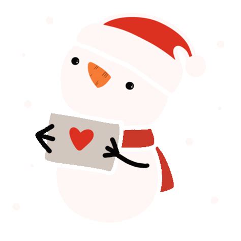 Christmas Snow Sticker For Ios Android Giphy